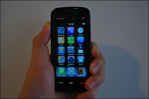 諾基亞5800XM 88元軟件改造，體驗(yàn)iPhone式智能交互